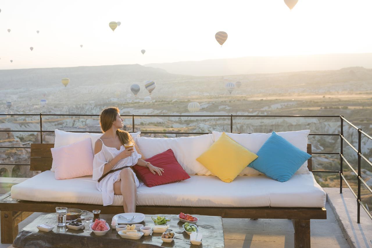 Helike Cave Suites Uchisar Exterior foto